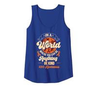 Attention Deficit Hyperactivity Disorder ADHD Awareness Tank Top, Women, Royal Blue, Large