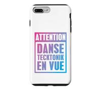 Attention: Tecktonik Dance Ahead - France Language Case for iPhone 7 Plus/8 Plus