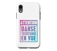 Attention: Tecktonik Dance Ahead - France Language Case for iPhone XR