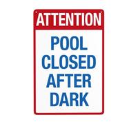 Attention The Use Of Soap Shampoo Or Conditioner At This Shower Sign, Pool Rules Signs Warning 8x12 Inch
