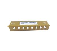 Attenuator SMA type button adjustable attenuator SMA-KK DC-2.5/3/4GHz 0-30/60/90dB 2/5W key-press(2.5G 0-90dB 2W)