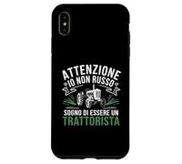 ATTENZIONE Io Non Russo Sogno Di Essere Un Trattorista Case for iPhone XS Max