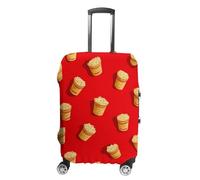 Attern with Instant Noodles Funny Luggage Covers for Suitcase Washable Travel Baggage Protector Fit 19-32 Inch