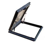 Attic Access Door with s and AluminuSquare Ceiling Hatch Cover80° Opening Maintenance Passa 70x75cm (28x30in) for Easy Access to Attic Spaces