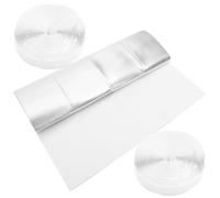 Attic Ceiling Fan Seal Cover, 129x95cm Aluminum Foil Vent Cover | Rectangle Shape, Hook-and-loop Attachment, Adhesive Strip Included, for Ceiling Vents and Air Return Grilles