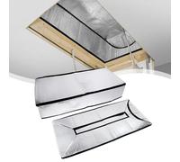 Attic Stairs Insulation Cover, 25 in x 54 in x 11in Thick & Robust Attic Ladder Insulation Cover - Attic Stairway Insulation Cover, Attic Door Insulation Cover with Zipper, No Leaking