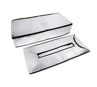 Attic Tent Insulation Cover Attic Stairway Insulation Cover 25"X54"X11" Attic Stairway Insulation Fireproof Waterproof Double Bubble Winter Air Tight Attic Stairs Insulation Cover