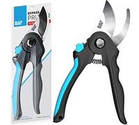 Attican Premium Pruning Shears for Pruning and Cutting Lightweight Stems and Branches with Soft Grip Handle and Safety Lock, 1 Count