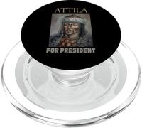Attila huno president humor funny inory gift warrior PopSockets PopGrip for MagSafe