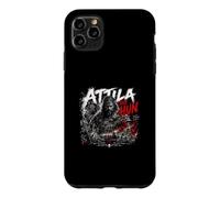 Attila The Hun From The Steppes We Rise World Burns Case for iPhone 11 Pro Max