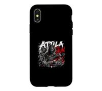 Attila The Hun From The Steppes We Rise World Burns Case for iPhone X/XS
