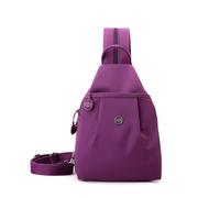 Attimeperiod Waterproof 2-Way Commuter Bag, Preferablen/Triangulary Waterproof 2-Way Commuter Bag, Fashion Oxford Cloth Casual Backpack, Waterproofs Oxford Multi-compartment Crossbody Bags (Purple)