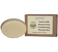 ATTIS Handmade Goat's Milk and Manuka Honey Unscented Conditioning Shampoo Bar | Silk | Kaolin Clay | Aloe Vera | Sulfate Free | For Men & Women