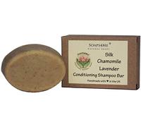 ATTIS Handmade Silk Chamomile & Lavender Conditioning Shampoo Bar | with Rhassoul Clay | Lavender Essential Oil | Sulfate Free | Aloe Vera gel | For Man & Women