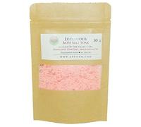 ATTIS Luxurious Bath Salt Soak with Lily of the Valley F. Oil, Pink Himalayan Salt, Magnesium Oils, Kaolin Clay | Vegan | Hand made | Relaxing | Refreshing | Calming | Rejuvenating | (30g)