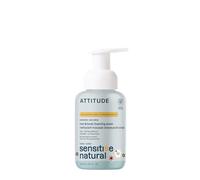 Attititude Sensitive Skin Baby 2-in-1 Natural Hair & Body Foaming Wash, 8.4 Fluid Ounces