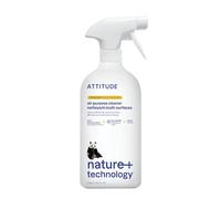 ATTITUDE All Purpose Cleaner, EWG Verified Multi-Surface Products, Vegan, Naturally Derived Multipurpose Cleaning Spray, Citrus Zest, 800 mL