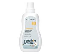 ATTITUDE Baby Fabric Softener for Sensitive Skin, Plant and Mineral-Based Ingredients, Vegan and Cruelty-free Household Products, Unscented, 35 Loads, 1.04 Liter