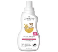 ATTITUDE Baby Laundry Detergent Liquid EWG Verified Safe for Baby Clothes Infant and Newborn Vegan and Naturally Derived Washing Soap HE Compatib