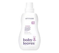 ATTITUDE Baby Liquid Fabric Softener, Plant Based, Sweet Lullaby, 40 Loads | Softens & Reduces Static Cling, Baby Clothes & Family Laundry, Sweet Berry & Violet, 98% Naturally Derived (ISO 16128)