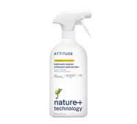 ATTITUDE Bathroom Cleaner Spray, EWG Verified, Citrus Zest, 800 ml | Removes Soap Scum & Grime, Bath Tile Sink & Grout, Everyday Use, 94% Naturally Derived, Shower & Toilet