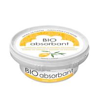 ATTITUDE Bio Absorbant Air Purifier with Activated Carbon Freshener, Made in Canada, Odor Remover, Plant and Mineral-Based, Vegan, Lemon, 227 grams