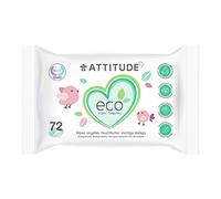 Attitude Eco wet wipes fragrance-free 72 pc