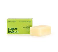 ATTITUDE Body Soap Bar, Made in Canada, Natural Origin, Protects and Softens Dry Skin, Watercress, Indian Cress & Olive Oil, EWG Verified & Vegan, Pear & Amber, 113 g