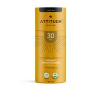 ATTITUDE Body Sunscreen Stick SPF 30, Broad Spectrum UVA and UVB, Plastic-Free Waterless, Plant Mineral-Based Ingredients, Vegan Sun Care Products, Tropical, 85 grams