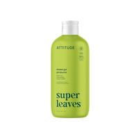 ATTITUDE Body Wash, EWG Verified Shower Gel, Dermatologically Tested, Plant and Mineral-Based, Vegan Personal Care Products, Olive Leaves, 473 mL