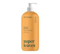 ATTITUDE Body Wash, EWG Verified Shower Gel, Dermatologically Tested, Plant and Mineral-Based, Vegan Personal Care Products, Orange Leaves, 946 mL