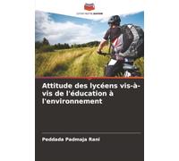 Attitude des lycéens vis-à-vis de l'éducation à l'environnement