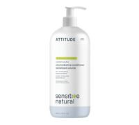 ATTITUDE Extra Gentle Hair Conditioner for Sensitive Dry Scalp, Soothing Oat, Naturally Dervied Ingredients, Dermatologically Tested, Vegan Detangler, 946 mL
