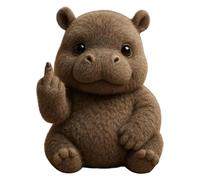 Attitude Finger Plush Animal, Tiny Plush Rebels with Sass & Snuggles, Pocket-Sized Plush Toys Stress Relief Humor and Rebellious Charm, Funny Gifts for Sarcastic Friends & Sassy Decor (#02)
