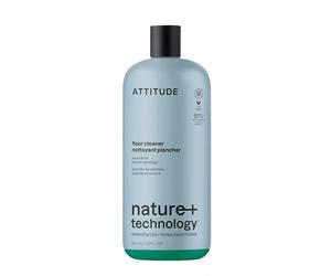 ATTITUDE Floor Cleaner, Made in Canada, Natural Origin Ingredients, EWG Verified, Streak Free, Dissolves Stubborn Dirt and Grime, Lavender & Rosemary, 947 mL