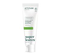 ATTITUDE Fluoride-Free Fresh Breath Toothpaste, Peppermint Flavor, Vegan & Cruelty-Free, Sugar-Free, Plant & Mineral-Based Ingredients, Clean Oral Care, 120 g