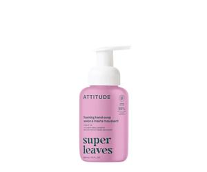 ATTITUDE Foaming Hand Soap, EWG Verified, Dermatologically Tested, Plant and Mineral-Based, Vegan Personal Care Products, Coconut & Wild Berries Scent, 295 mL