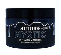 Attitude Hair Dye Mystic Green - Vibrant Vegan Hair Color (135ml), Cruelty-Free & Semi-Permanent, Long-Lasting