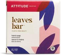 ATTITUDE Hand Wash Bar, Plastic-Free, EWG Verified, Sandalwood, 113 g