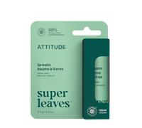ATTITUDE Lip Balm, Natural Origin, Nourishes & Protects, Shea Butter, Coconut & Olive Oils, EWG Verified, For Dry Lips, Men and Women, Vegan, Fresh Mint, 8.5 g