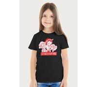 Attitude Is Everything Roses Betty Boop T-Shirt Betty Boop Black 9-11 Years