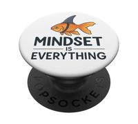 Attitude is Everything Shark Mind Goldfish PopSockets Adhesive PopGrip