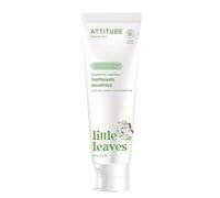 ATTITUDE Kids Fluoride-Free Toothpaste, Made in Canada, Plant- and Mineral-Based Ingredients, Vegan, Cruelty-Free and Sugar-Free, Coconut & Mint, 120 Grams