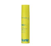 ATTITUDE Kids Mineral Sunscreen Lightweight Lotion SPF 50, Broad Spectrum Zinc Oxide, EWG Verified, Non-Nano, Water-Resistant 80 Min, Non-Greasy Face & Body, Unscented, 80 g