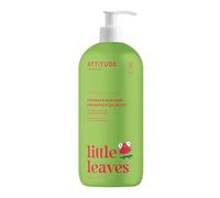 ATTITUDE Kids Shampoo & Body Wash 2-in-1, Watermelon & Coco, 946 ml | EWG Verified, Gentle Head to Toe for Delicate Skin, Rich Lather, 97% Naturally Derived, Dermatologist Tested