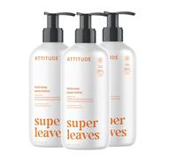 ATTITUDE Liquid Hand Soap, EWG Verified, Plant and Mineral-Based, Vegan Personal Care Products, Orange Blossom & Eucalyptus Scent, 473 mL (Pack of 3)