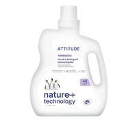 ATTITUDE Liquid Laundry Detergent, EWG Verified, HE Compatible, Plant-Based & Vegan, Natural Laundry Soap, Lavender Scent, 40 Loads, 2 Liters