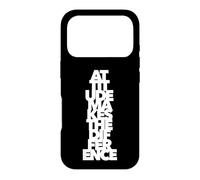 Attitude Makes The Difference funny birthday brother sister Case for iPhone 17 Pro