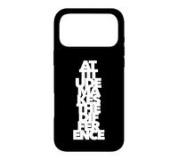 Attitude Makes The Difference funny birthday brother sister Case for iPhone 17 Pro Max