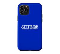 Attitude makes the difference gratitude positive thoughts Case for iPhone 11 Pro
